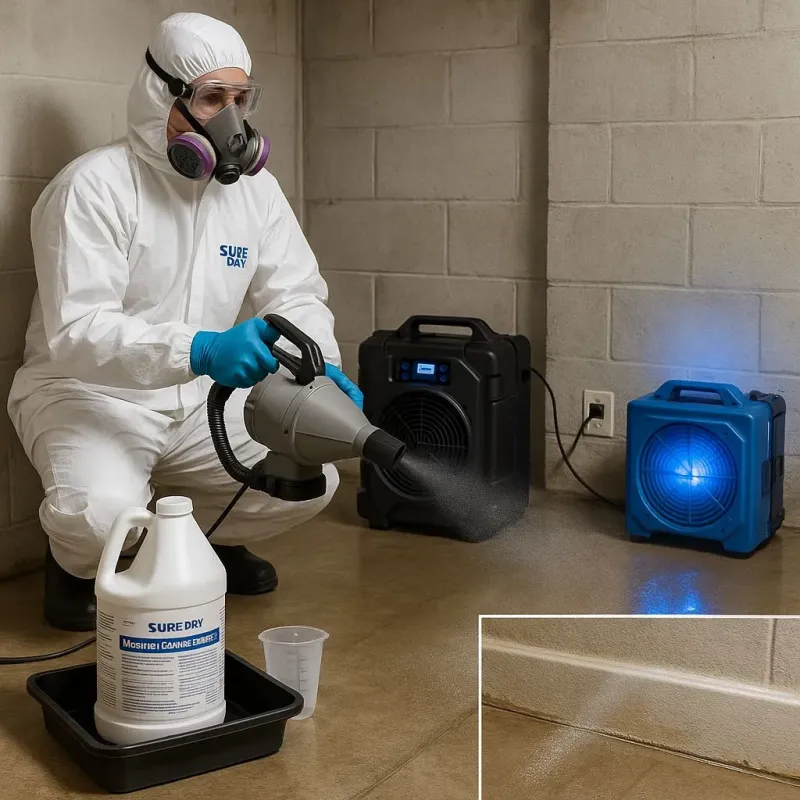 Sanitization and Odor Removal process in Madison, IL