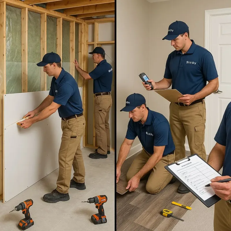 Repairs and Reconstruction process in Madison, IL